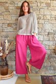 Santos Cushion Cotton Quirky Pant Raspberry?